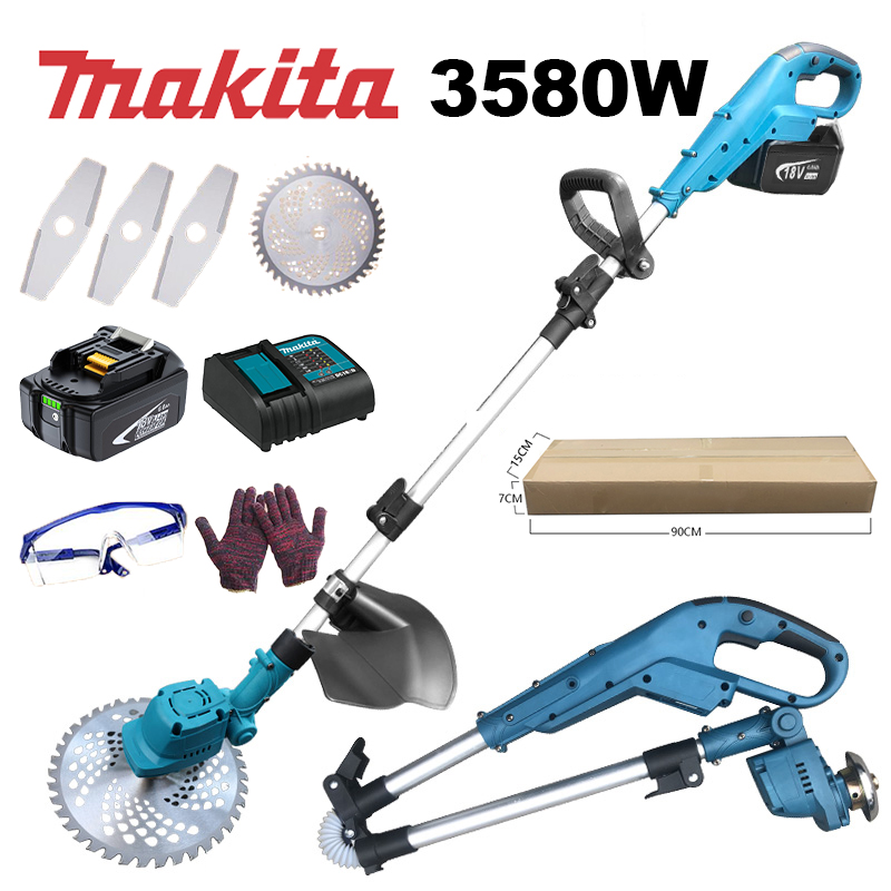 Skladacia kosačka Makita 3580W + príslušenstvo